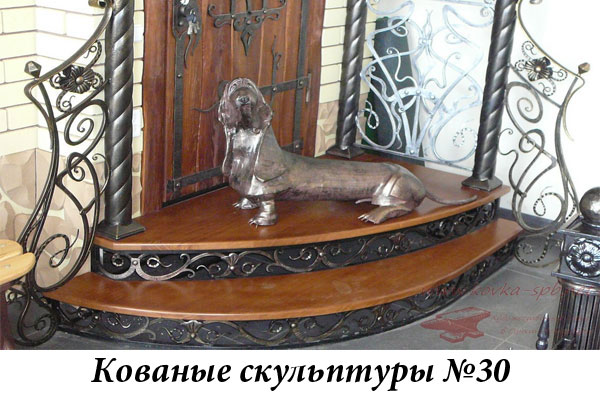 Эксклюзивные кованые скульптуры №30